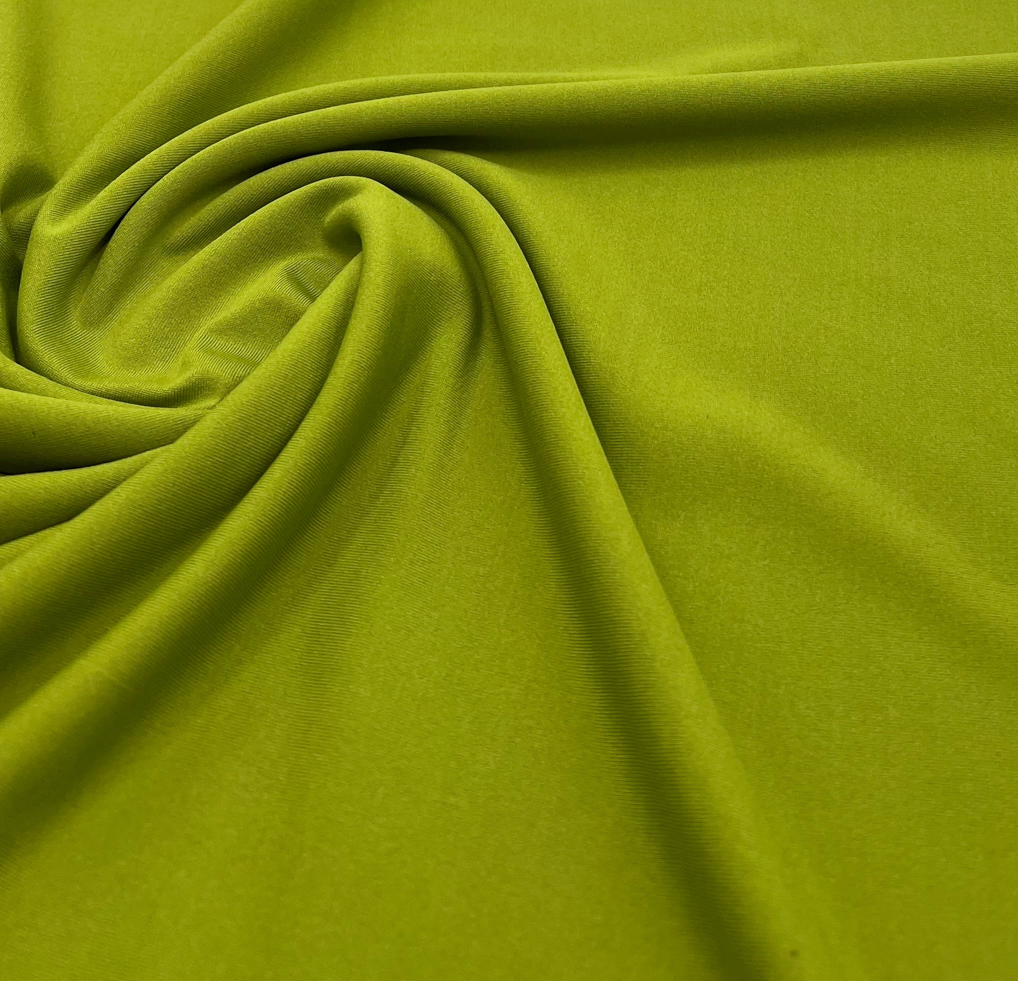 Green Cotton Touch 220GSM 4 Way Stretch Fabric - T9 Fabrics
